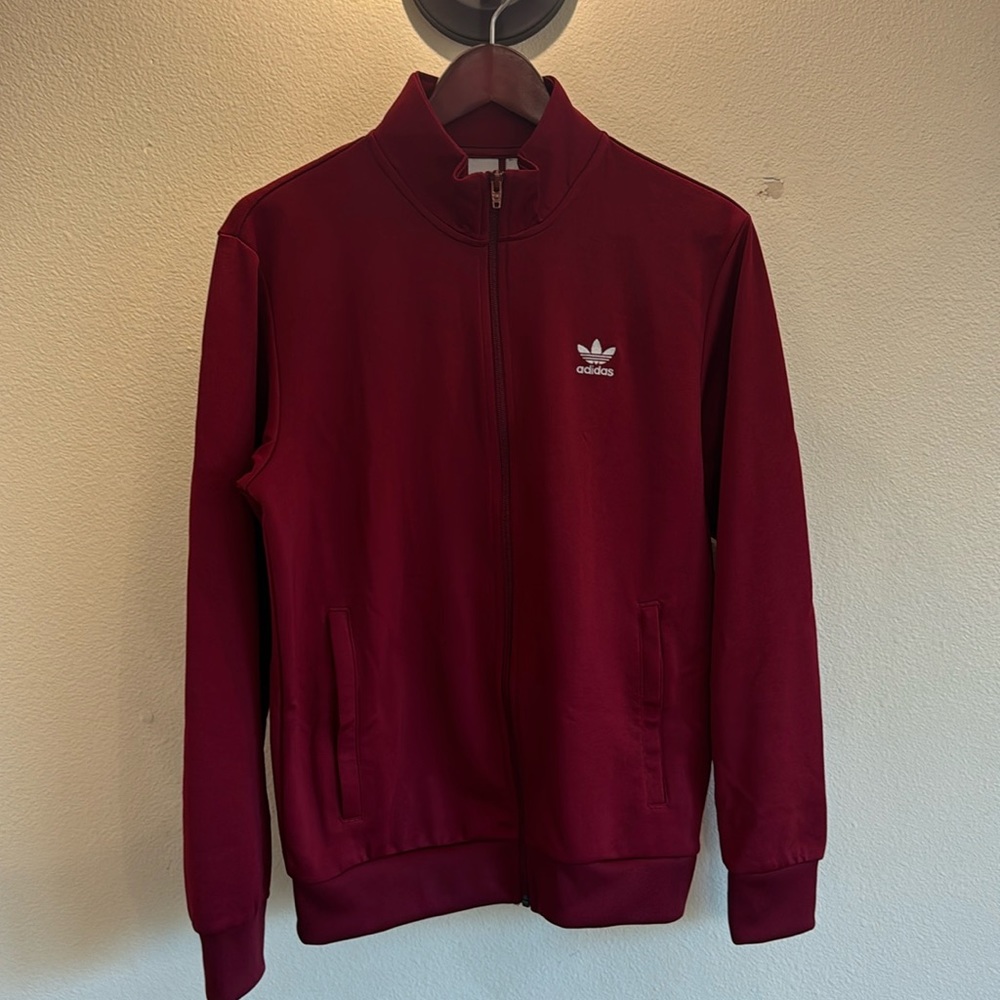 Adidas Red Track Jacket